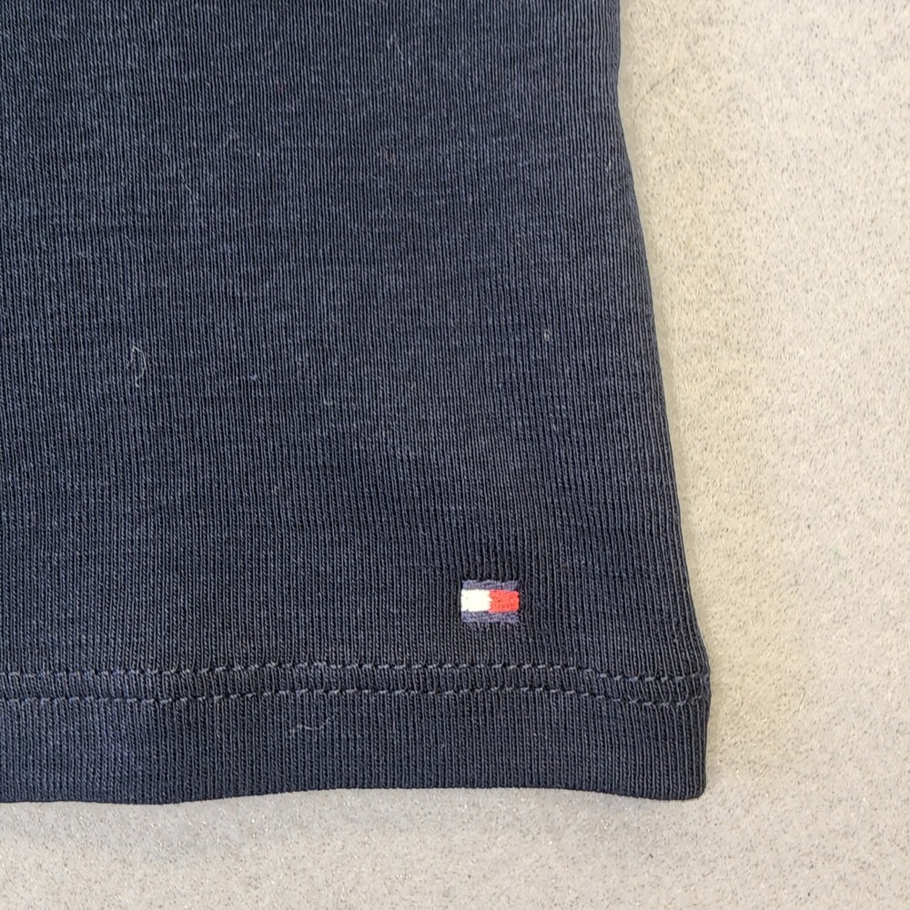 Tommy Hilfiger‎ Ruffle Shoulder Tank Top Navy Blue Striped Straps XS NWT Preppy - Picture 8 of 10